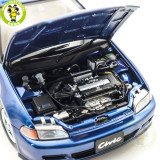 1/18 LCD Honda Civic 5th Mk5 EG6 Diecast Model Car Gifts For Father Friends