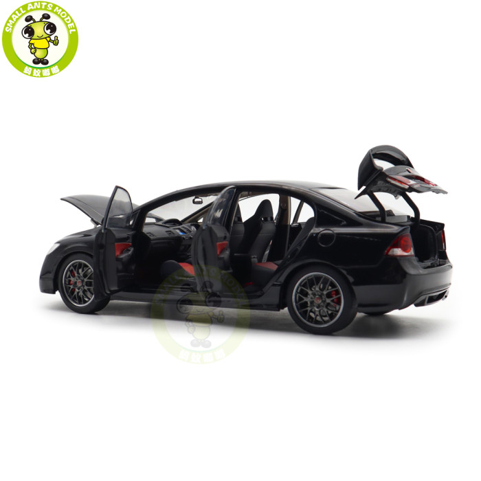 1/18 Honda CIVIC Type R FD2 Diecast Model Toy Car Gifts For Friends Father