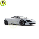 1/18 McLaren 720S Silica White Autoart 76069 Model Toy Car Gifts For Father Friends