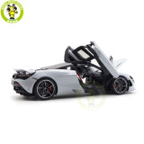 1/18 McLaren 720S Silica White Autoart 76069 Model Toy Car Gifts For Father Friends