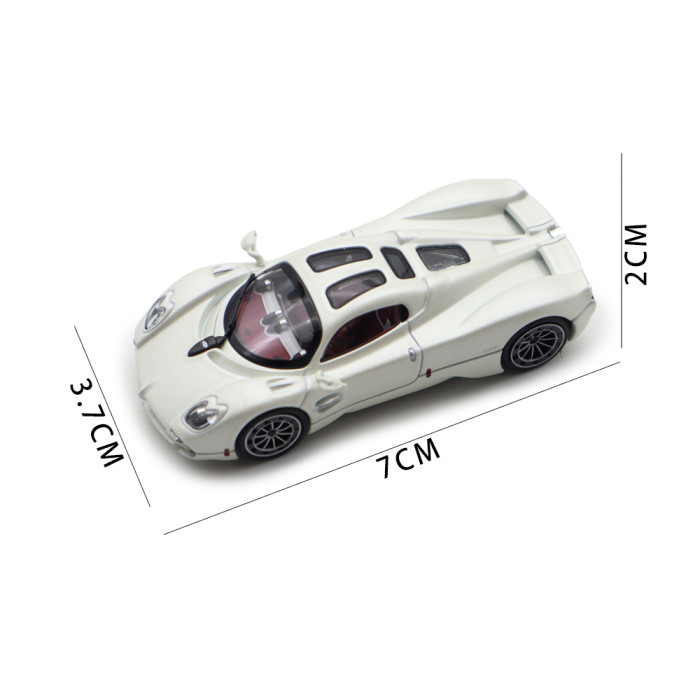 1/64 LCD Pagani Utopia Racing Car Diecast Model Toy Cars Gifts For Friends Father