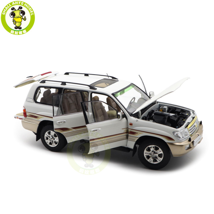 1/18 Toyota Land Cruiser LC100 Diecast Model Suv Car Toys Gifts For Father Friends