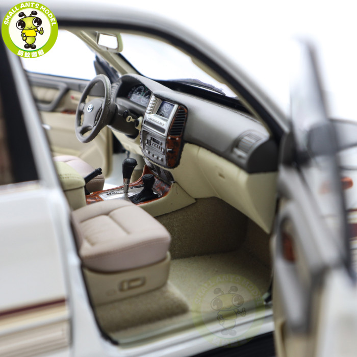 1/18 Toyota Land Cruiser LC100 Diecast Model Suv Car Toys Gifts For Father Friends