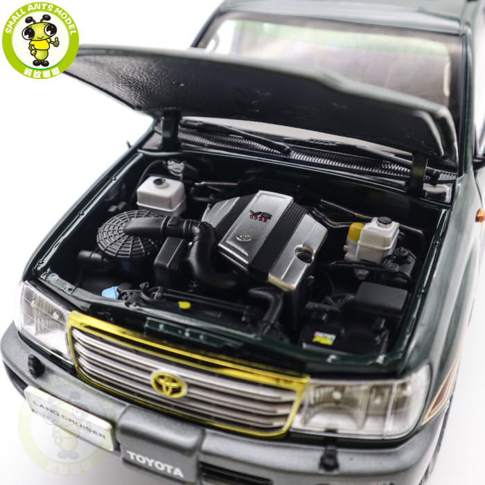 1/18 Toyota Land Cruiser LC100 Diecast Model Suv Car Toys Gifts For Father Friends