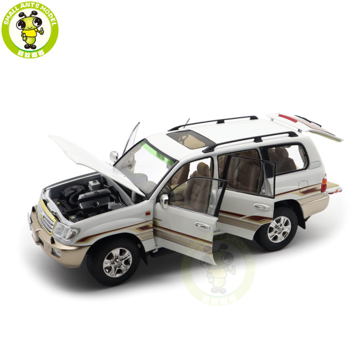 1/18 Toyota Land Cruiser LC100 Diecast Model Suv Car Toys Gifts For Father Friends