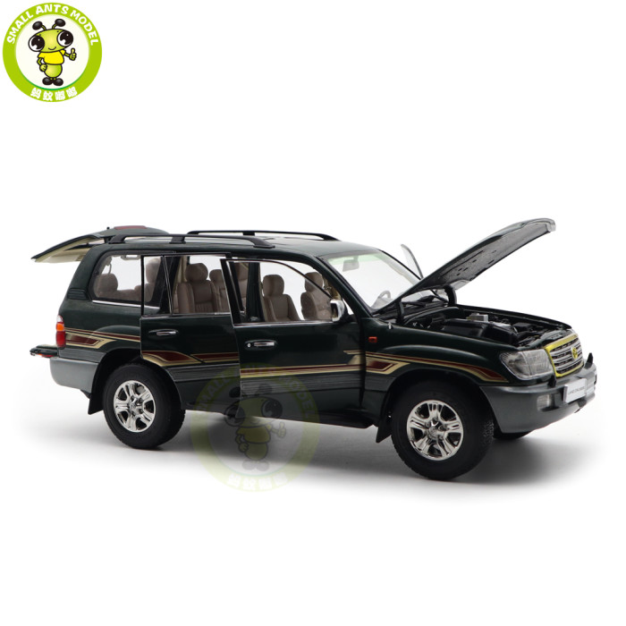 1/18 Toyota Land Cruiser LC100 Diecast Model Suv Car Toys Gifts For Father Friends