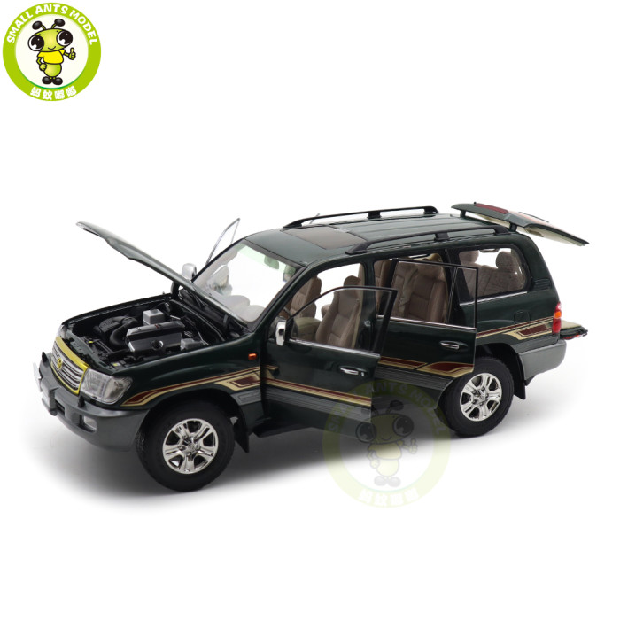 1/18 Toyota Land Cruiser LC100 Diecast Model Suv Car Toys Gifts For Father Friends