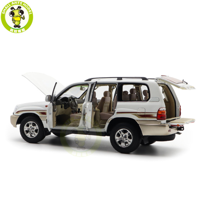 1/18 Toyota Land Cruiser LC100 Diecast Model Suv Car Toys Gifts For Father Friends