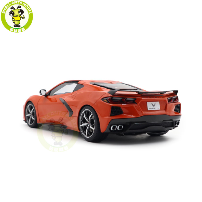 1/18 Chevrolet CORVETTE Stingray 2020 Autoart 71283 Sebring Orange Model Toy Car Gifts For Father Friends