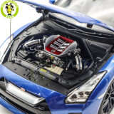 1/18 MOTORHELIX Nissan GT R GT-R R35 50th Anniversary Diecast Model Toy Car Gifts For Father Friends