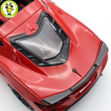 1/18 Chevrolet CORVETTE Stingray 2020 Autoart 71282 Torch Red Model Toy Car Gifts For Father Friends