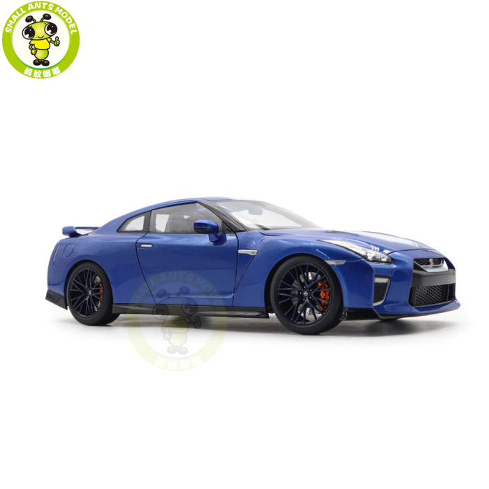 1/18 MOTORHELIX Nissan GT R GT-R R35 50th Anniversary Diecast Model Toy Car Gifts For Father Friends