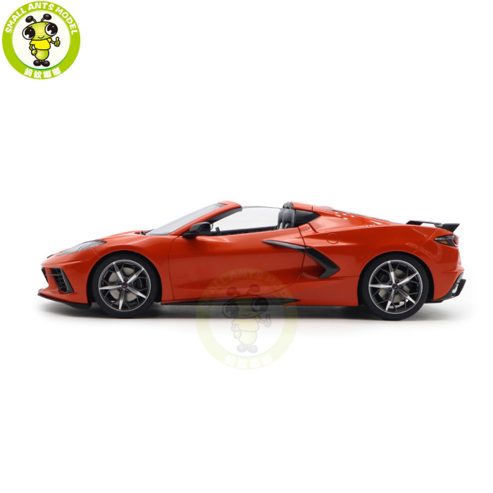 1/18 Chevrolet CORVETTE Stingray 2020 Autoart 71283 Sebring Orange Model Toy Car Gifts For Father Friends