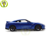 1/18 MOTORHELIX Nissan GT R GT-R R35 50th Anniversary Diecast Model Toy Car Gifts For Father Friends