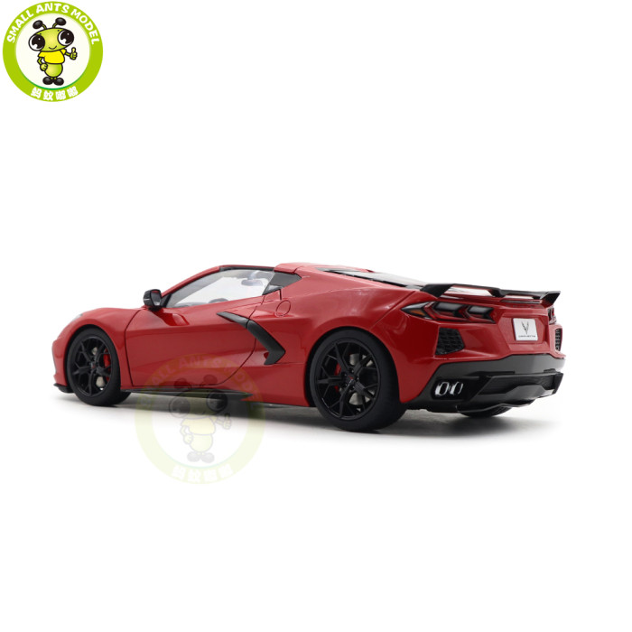 1/18 Chevrolet CORVETTE Stingray 2020 Autoart 71282 Torch Red Model Toy Car Gifts For Father Friends