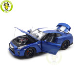 1/18 MOTORHELIX Nissan GT R GT-R R35 50th Anniversary Diecast Model Toy Car Gifts For Father Friends
