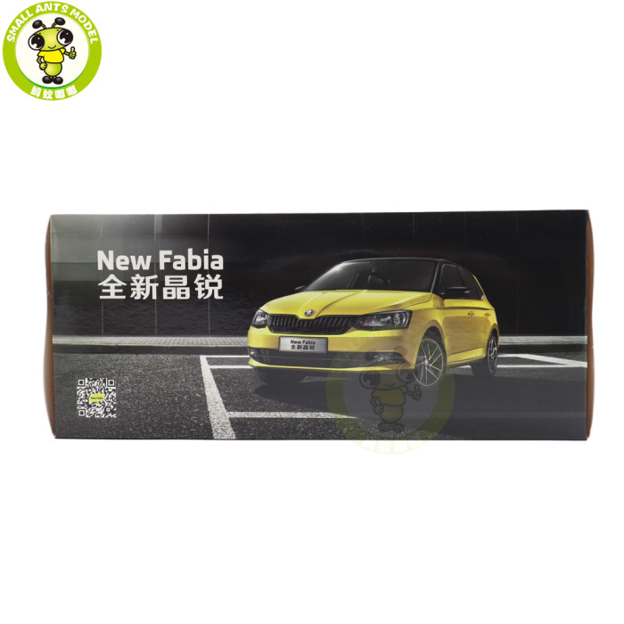 1/18 VW Skoda Fabia Diecast Model Toy Car Gifts For Father Friends
