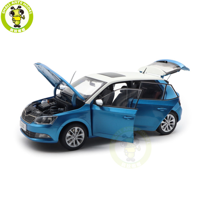 1/18 VW Skoda Fabia Diecast Model Toy Car Gifts For Father Friends