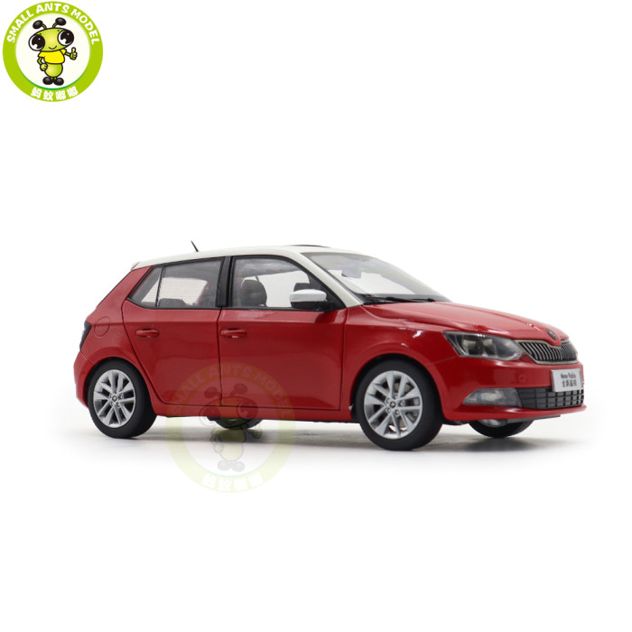 1/18 VW Skoda Fabia Diecast Model Toy Car Gifts For Father Friends