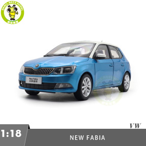 1/18 VW Skoda Fabia Diecast Model Toy Car Gifts For Father Friends