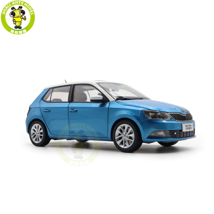 1/18 VW Skoda Fabia Diecast Model Toy Car Gifts For Father Friends