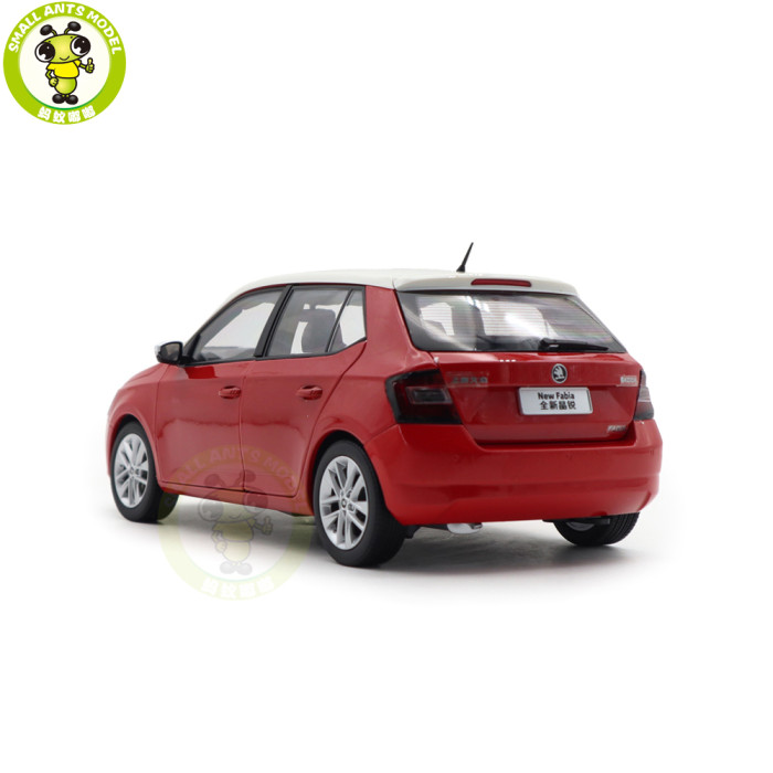 1/18 VW Skoda Fabia Diecast Model Toy Car Gifts For Father Friends