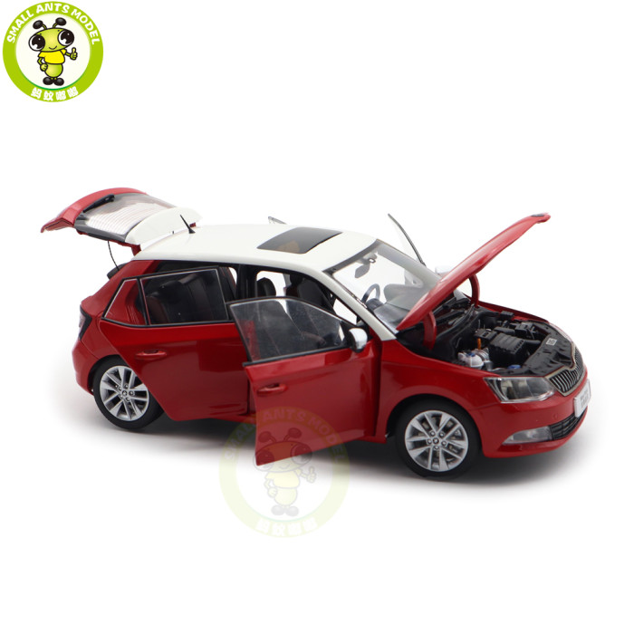 1/18 VW Skoda Fabia Diecast Model Toy Car Gifts For Father Friends