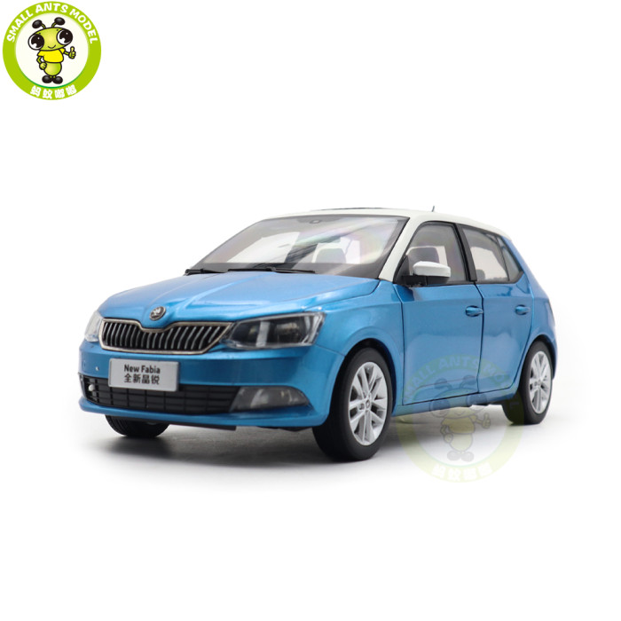 1/18 VW Skoda Fabia Diecast Model Toy Car Gifts For Father Friends