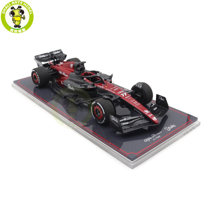 1/18 NZG Alfa Romeo F1 C43 Sauber Valtteri Bottas Zhou Guanyu Kiloworks Diecast Model Toys Car Gifts For Friends Father