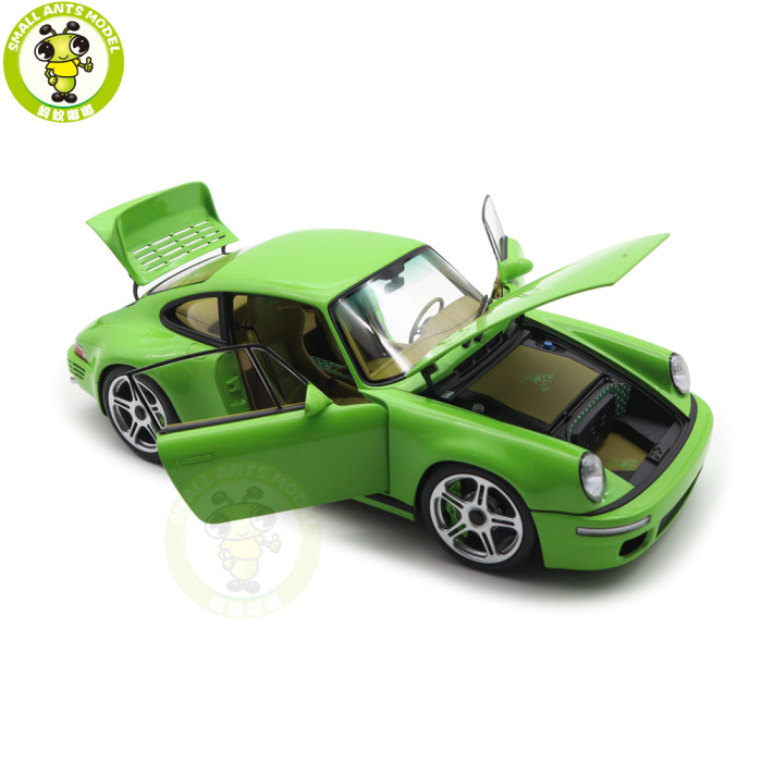 1/18 Almost Real 880205 Porsche RUF SCR 2018 Birch Green Diecast Model Toy Car Gifts For Friends Father