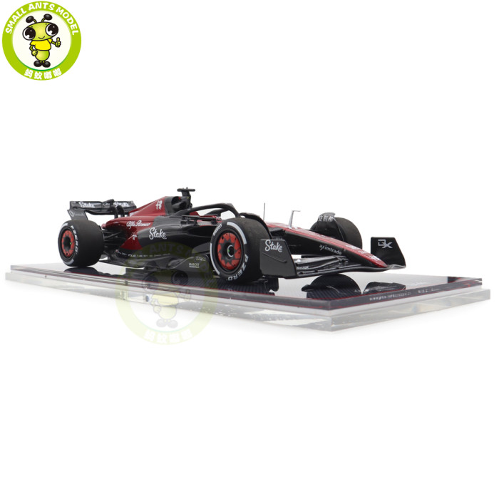 1/18 NZG Alfa Romeo F1 C43 Sauber Valtteri Bottas Zhou Guanyu Kiloworks Diecast Model Toys Car Gifts For Friends Father
