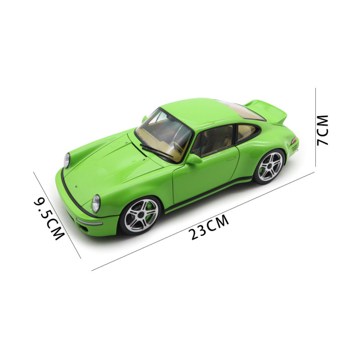 1/18 Almost Real 880205 Porsche RUF SCR 2018 Birch Green Diecast Model Toy Car Gifts For Friends Father