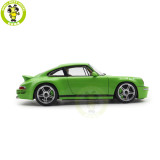 1/18 Almost Real 880205 Porsche RUF SCR 2018 Birch Green Diecast Model Toy Car Gifts For Friends Father