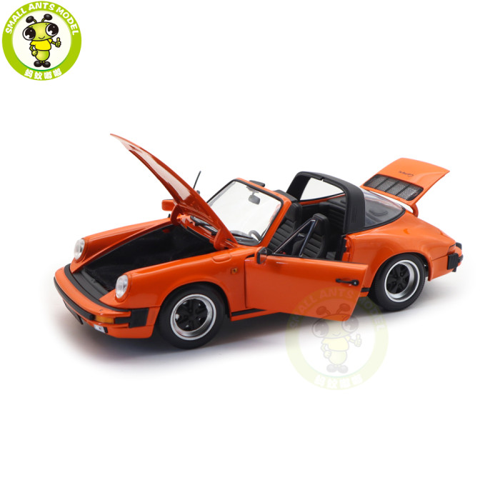 1/18 Minichamps Porsche 911 Carrera 3.2 TARGA 1983 Diecast Model Toys Car Gifts For Friends Father