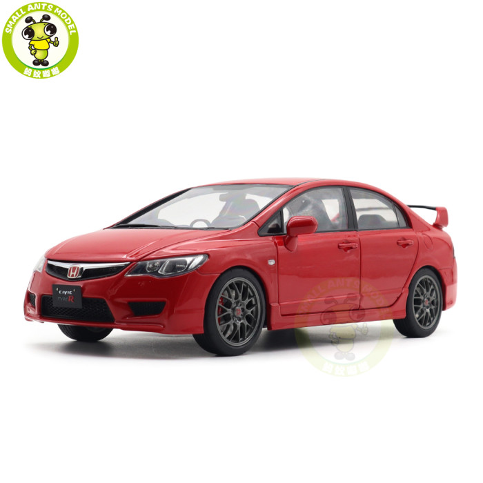 1/18 Honda CIVIC Type R FD2 Diecast Model Toy Car Gifts For Friends Father