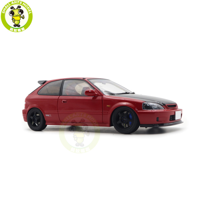 1/18 MOTORHELIX Honda CIVIC Type R EK9-120 Diecast Model Toy Car Gifts For Father Friends