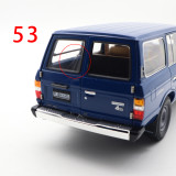 Damaged 1/18 KYOSHO Toyota Land Cruiser 60 LC60 Blue Diecast Model Car