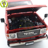 1/18 Toyota Land Cruiser 60 LC60 KYOSHO Diecast Model Toy Car Gifts For Friends Father