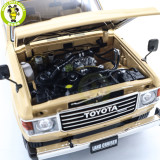 1/18 Toyota Land Cruiser 60 LC60 KYOSHO Diecast Model Toy Car Gifts For Friends Father