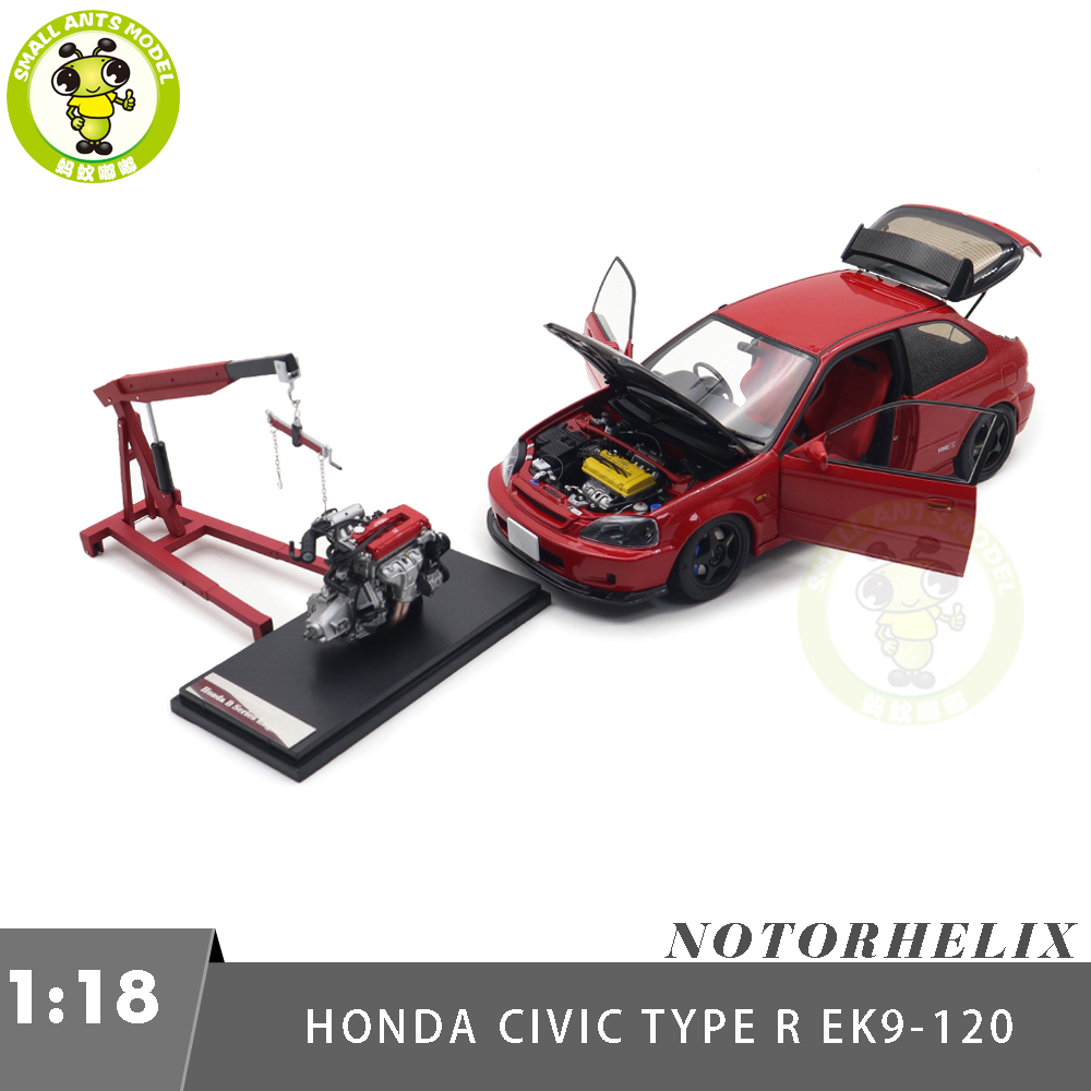 自動車 1/18 Honda Civic Type R diecast model Unboxing of Honda Civic Type R 1:18 Scale (💖 Super