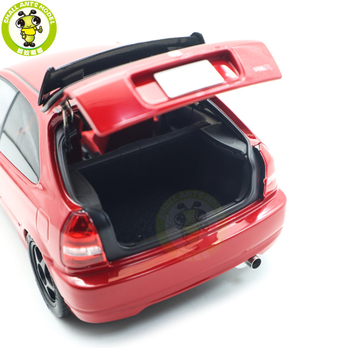 1/18 MOTORHELIX Honda CIVIC Type R EK9-120 Diecast Model Toy Car Gifts For Father Friends