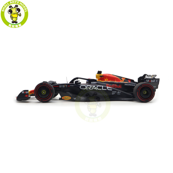 1/18 Minichamps Oracle Red Bull Racing RB19 Max Verstappen 2ND Place Sprint Race QATAR GP 2023 World Chamion F1 Formula One Diecast Model Toys Car Gifts For Friends Father
