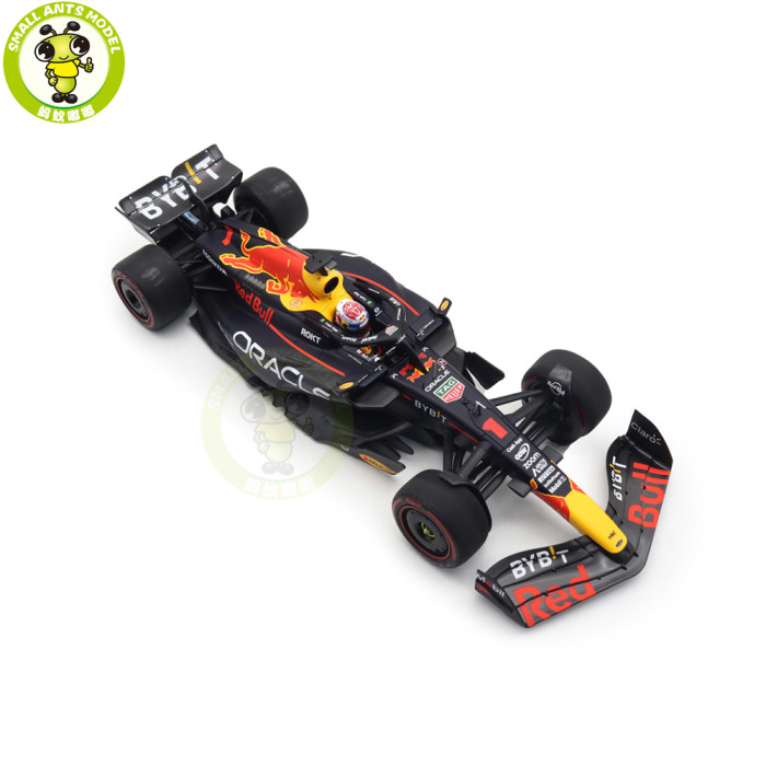 1/18 Minichamps Oracle Red Bull Racing RB19 Max Verstappen 2ND Place Sprint Race QATAR GP 2023 World Chamion F1 Formula One Diecast Model Toys Car Gifts For Friends Father