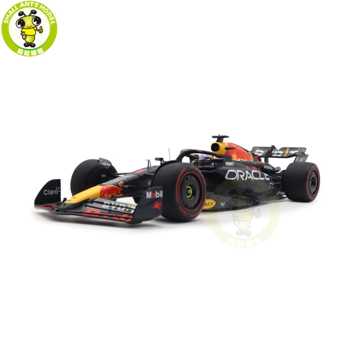 1/18 Minichamps Oracle Red Bull Racing RB19 Max Verstappen 2ND Place Sprint Race QATAR GP 2023 World Chamion F1 Formula One Diecast Model Toys Car Gifts For Friends Father