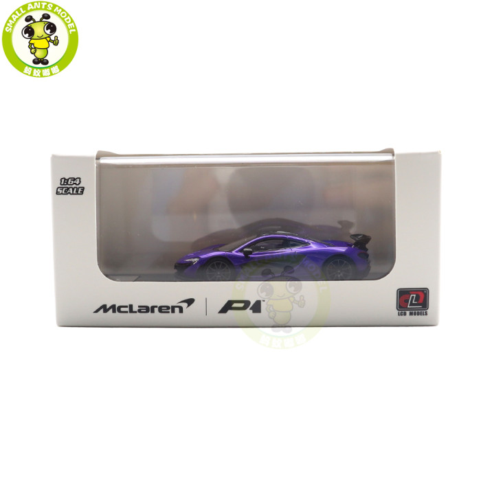 1/64 LCD Mclaren P1 Racing Car Diecast Model Toy Cars Gifts For Friends Father