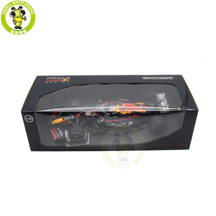1/18 Minichamps Oracle Red Bull Racing RB19 Max Verstappen Winner Spanish GP 2023 F1 Formula One Diecast Model Toys Car Gifts For Friends Father