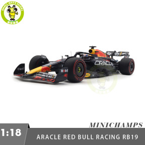 1/18 Minichamps Oracle Red Bull Racing RB19 Max Verstappen 2ND Place Sprint Race QATAR GP 2023 World Chamion F1 Formula One Diecast Model Toys Car Gifts For Friends Father
