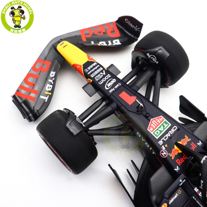 1/18 Minichamps Oracle Red Bull Racing RB19 Max Verstappen 2ND Place Sprint Race QATAR GP 2023 World Chamion F1 Formula One Diecast Model Toys Car Gifts For Friends Father
