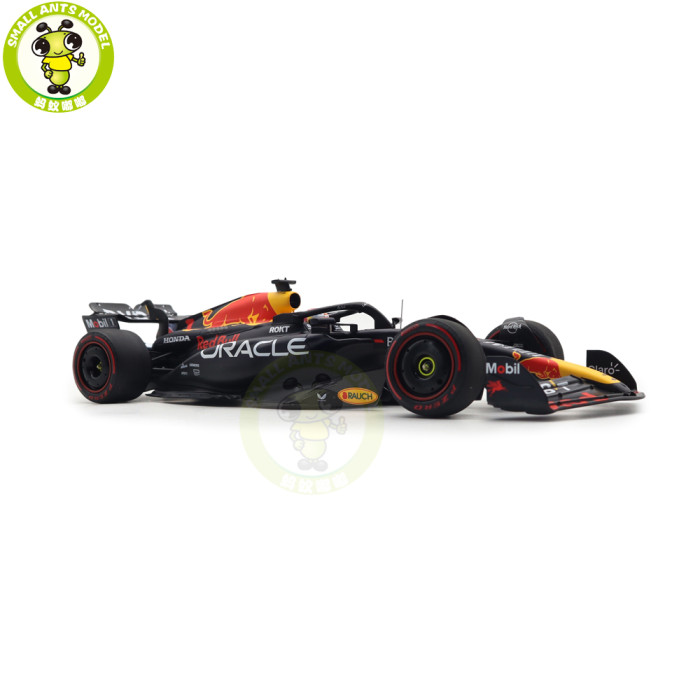 1/18 Minichamps Oracle Red Bull Racing RB19 Max Verstappen 2ND Place Sprint Race QATAR GP 2023 World Chamion F1 Formula One Diecast Model Toys Car Gifts For Friends Father