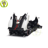 1/18 PAGANI ZONDA Cinque Coupe 2009 Bianco Benny RHD Almost Real 850604001 Diecast Model Toys Car Gifts For Friends Father
